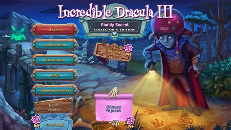 Incredible Dracula 3: Family Secret - Collector's Edition - Teljes honosított verzió - Logikai ...