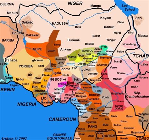 to this we have the ekoi which are found in nigeria aswell as cameroon | Nigeria africa, Map ...