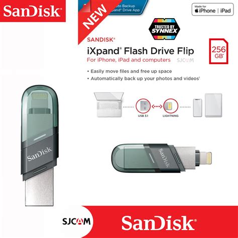 SanDisk iXpand Flash Drive Flip 64GB,128GB,256GB for ios iPhone and ...