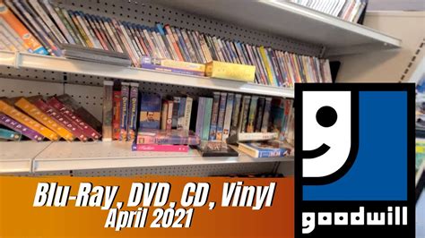 Goodwill Finds (Blu-ray, DVD, CD, Vinyl) - April 2021 - YouTube