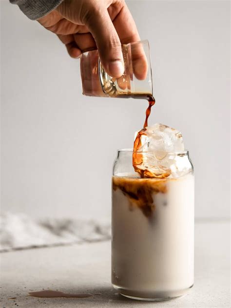 Iced Vanilla Latte Recipe - Real + Vibrant