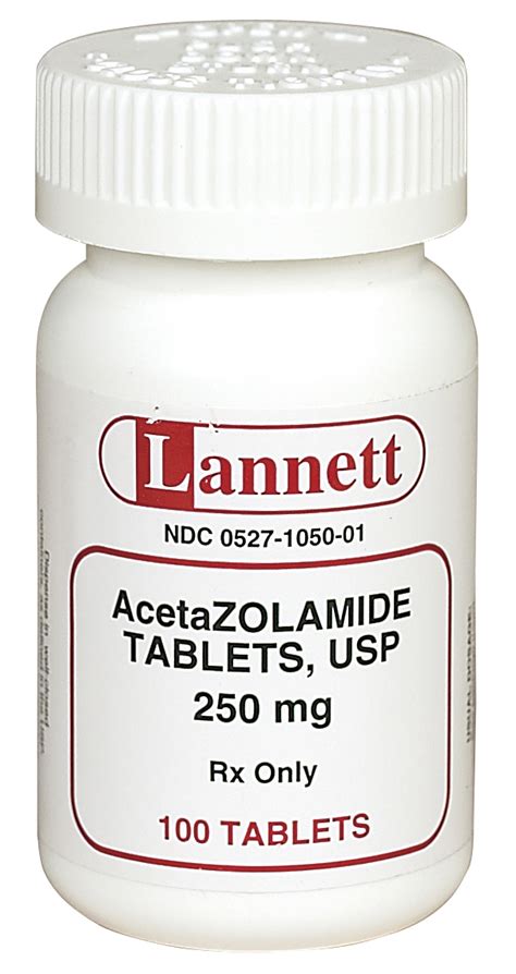 Tamerlane's Thoughts: Acetazolamide Diamox altitude sickness medication