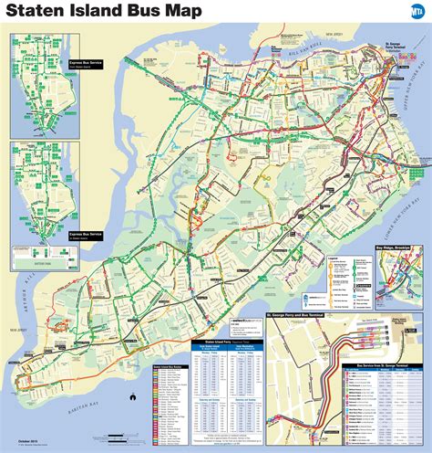 Staten Island Bus Map – Map Of The World