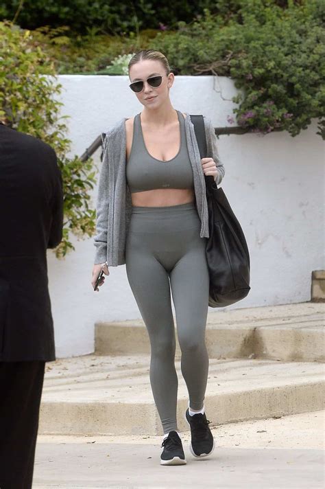 Sydney Sweeney Displays her Athletic Figure while Leaving the Gym in LA ...