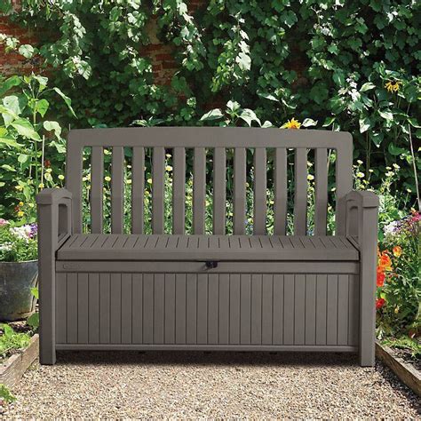 10 Charming DIY Outdoor Storage Ideas | Garden storage bench, Garden storage, Diy outdoor