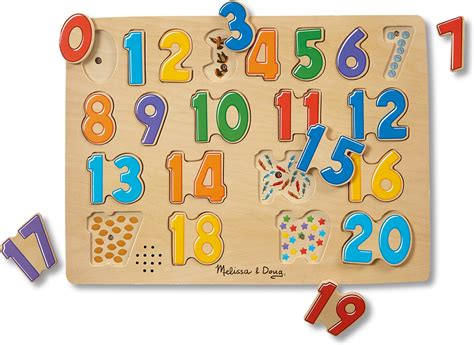 Numbers Sound Puzzle - 4 Kids Books & Toys