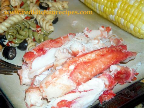 Red Kitchen Recipes: King Crab Legs