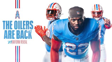 Titans revela uniforme retro de los Oilers, para disgusto de Houston ...