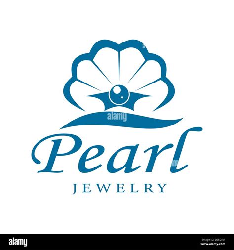 Shell design inspiration with luxury pearl jewelry, symbol of ocean waves Stock Vector Image ...