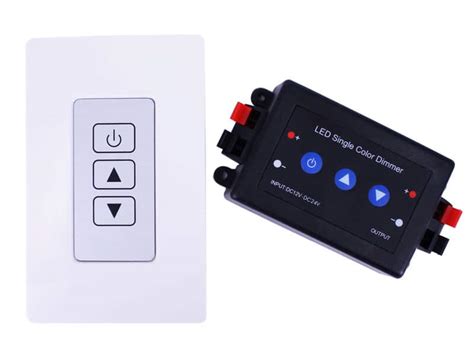 Wireless RF Remote Wall Mount LED Switch Dimmer | Oznium