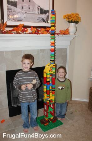 Lego Fun Friday: Tallest Structure Challenge - Frugal Fun For Boys and ...