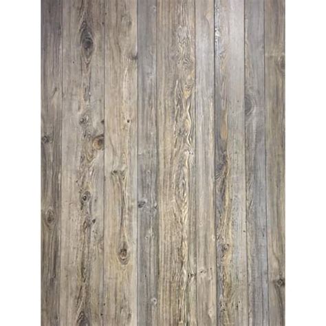 1/4 in. x 48 in. x 96 in. Weathered Barnboard Panel (50-Panel/Bundle) L-52-8078 - The Home Depot