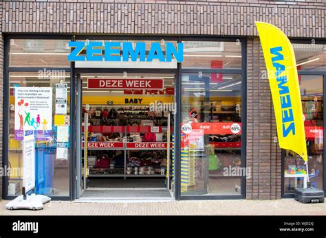 Arnhem, Netherlands - August 16, 2019: Entrance of a Zeeman store. Zeeman is a Dutch chain store ...