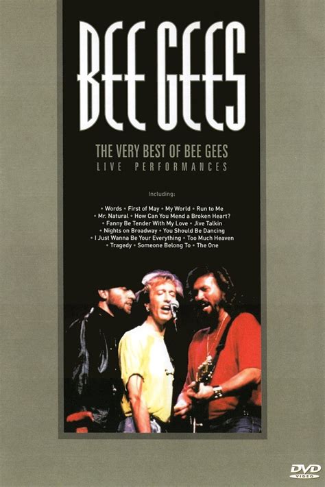 Bee Gees: The Very Best of Bee Gees - Live Performances (1990) - Posters — The Movie Database (TMDB)