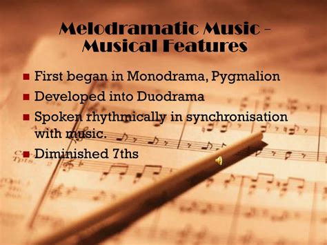 PPT - Melodramatic Music - Purposes PowerPoint Presentation, free download - ID:5227693