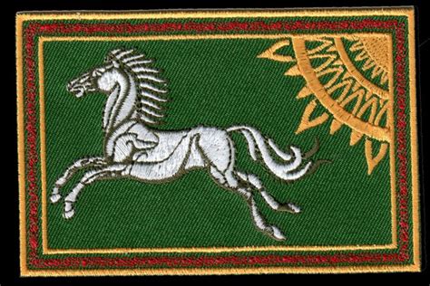 Lord of the Rings Riders of Rohan Banner patch