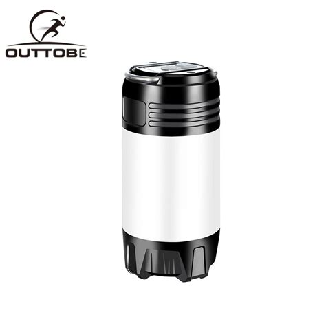 Outtobe Mini Camping Lights Flashlight USB Rechargeable Lanterns Brightest LED Light Portable ...