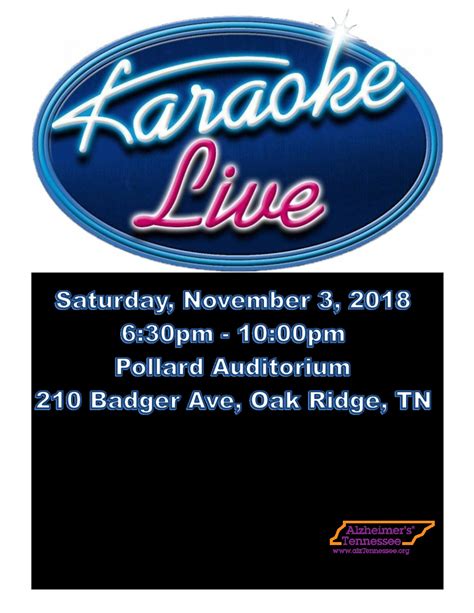 Karaoke Live! - Explore Oak Ridge