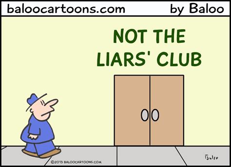 BALOO'S CARTOON BLOG: Liar cartoon