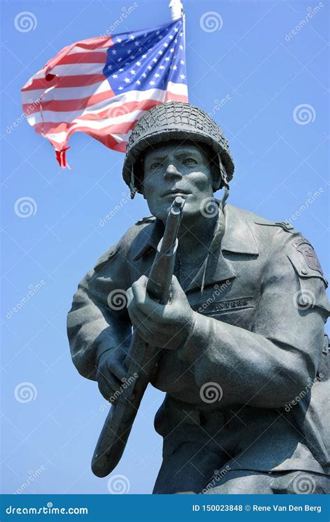 Close-up Statue of Richard Winters Editorial Stock Photo - Image of ...