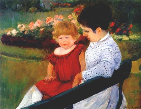 In the park, c.1894 - Mary Cassatt - WikiArt.org