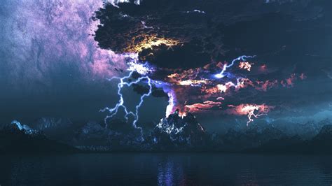 HD Lightning Storm Wallpaper - WallpaperSafari