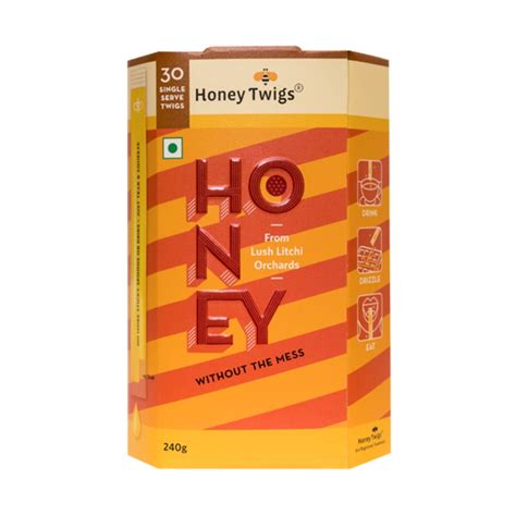 Buy ?Honey Twigs Litchi Honey, 240g Can Online at Natures Basket