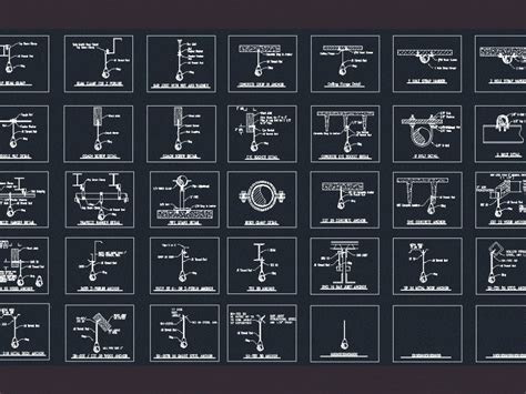 Fire Sprinkler Hanger Details DWG Detail for AutoCAD • Designs CAD