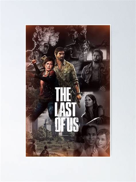 Poster « Affiche de The Last Us Part 2 », par victorsavagee | Redbubble