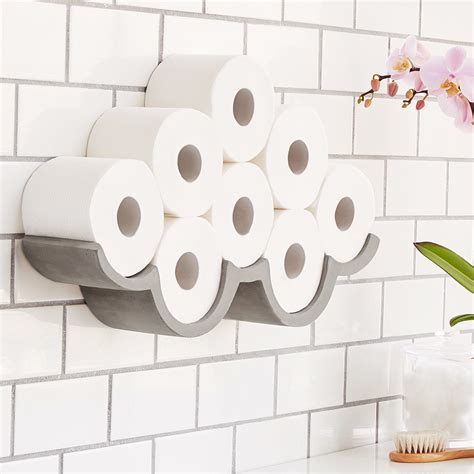 Cloudy Day Toilet Paper Storage | toilet paper holder, bathroom | UncommonGoods