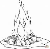 Campfire coloring page  Free Printable Coloring Pages sketch template