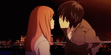 Anime Kiss GIF - Anime Kiss Romance - Discover & Share GIFs