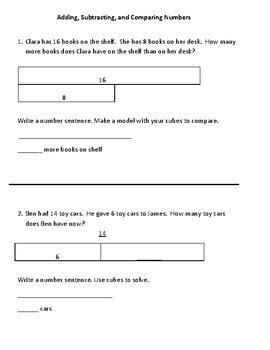 Word Problems with Bar Models 2nd Grade by Annette Sims | TpT