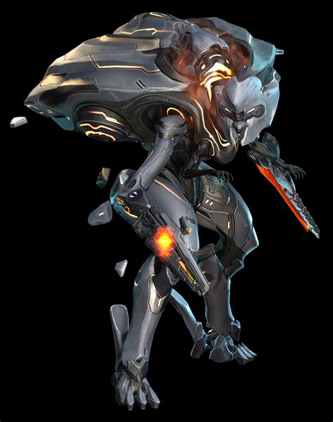 ArtStation - Halo4: Forerunner/Promethean Knight Game Res