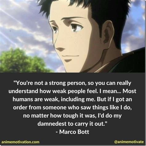 SNK | Quote | Marco | Attack on titan, Attack on titan funny, Attack