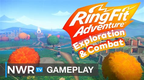 Ring Fit Adventure - Exploration and Combat Gameplay - YouTube