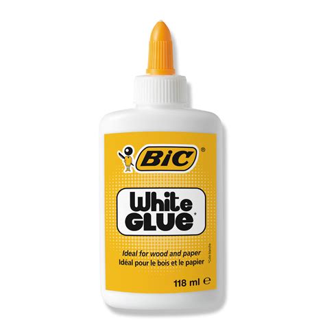 Bic White Glue 118 ml – School Depot NZ