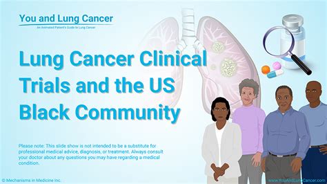 Animation - Lung Cancer Clinical Trials and the US Black Community