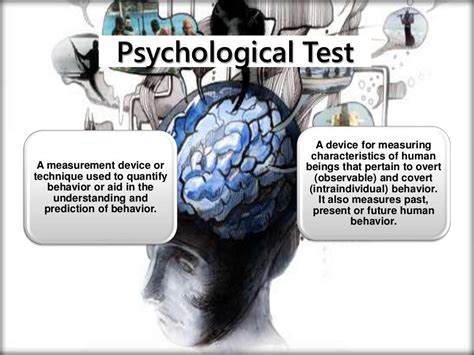 Types of psychological test