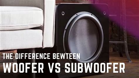 Woofer vs Subwoofers | Difference between Woofer and Subwoofers ...