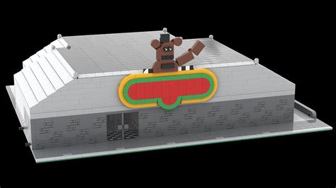 LEGO MOC Freddy Fazbear's Pizza (FNaF 1) - Modular Building by, freddy ...