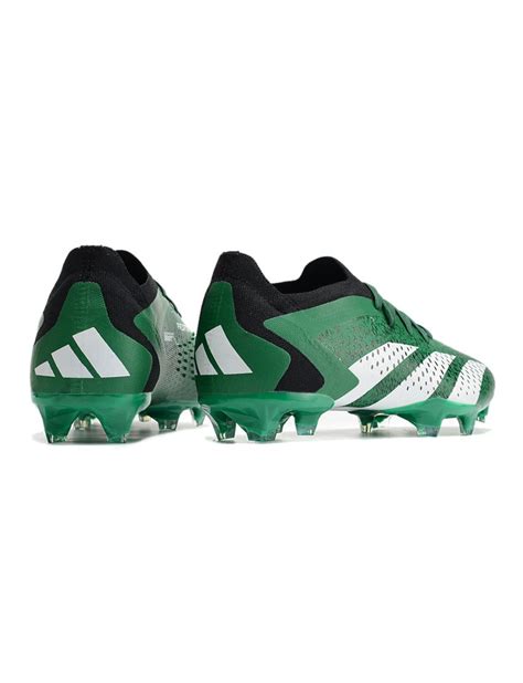 2023 adidas Predator Accuracy.1 Low Elite FG Green Black White