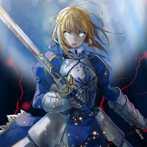 Saber's Mystic Eyes of Death Perception by MisakaLovesYou on DeviantArt