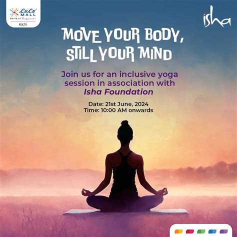 Inclusive Yoga Session in association with Isha Foundation | Events in kerala | mallsmarket.com