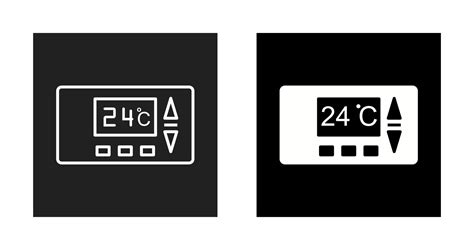 Thermostat Vector Icon 22745720 Vector Art at Vecteezy