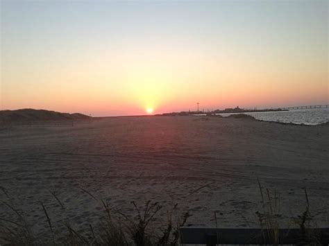 Sunset on Cooper's Beach - Picture of Cooper's Beach, Southampton ...