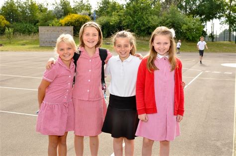 Primary School Girls Uniform Dress