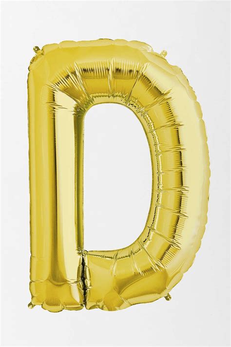 Gold Letter Party Balloon | Party balloons, Party decoration supplies ...