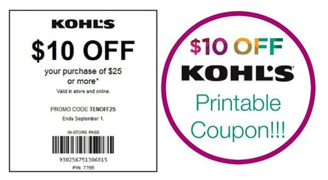 Kohls Coupons February 2024 - Dyna Natala