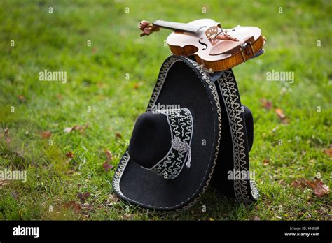 Mariachi instruments on the ground Stock Photo: 165532719 - Alamy